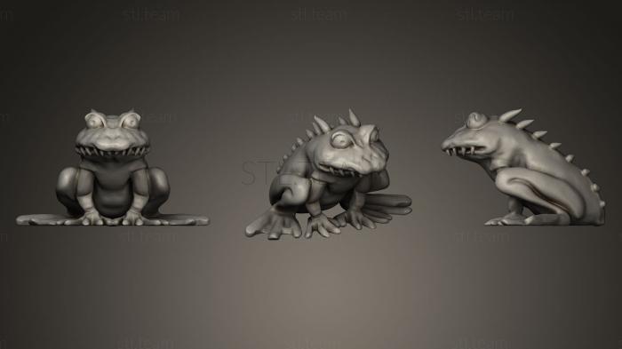 3D model Evil Frog (STL)